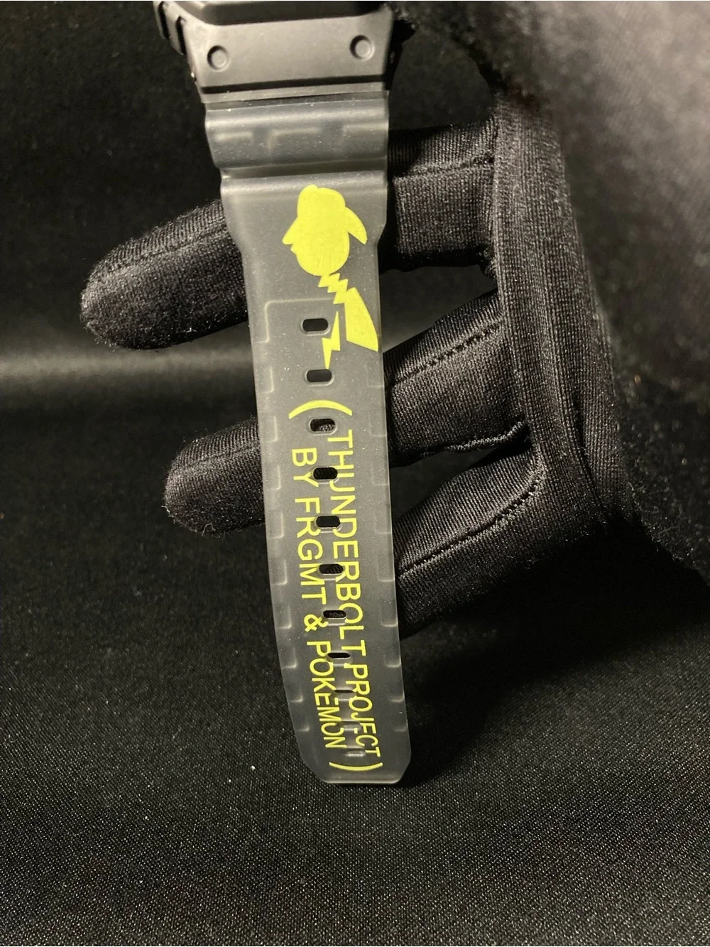 Black and Yellow G Shock Dw5600